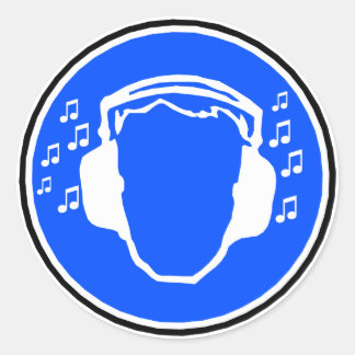 Headphones sticker