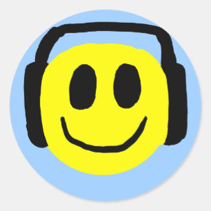 Headphones Sticker