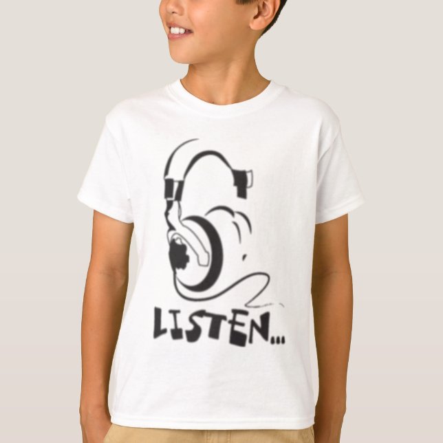Headphones T-Shirt (Front)