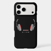 Headphones with media volume control buttons