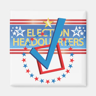 Headquarters Checked - Magnet