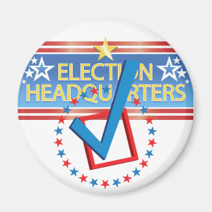 Headquarters Checked - Magnet