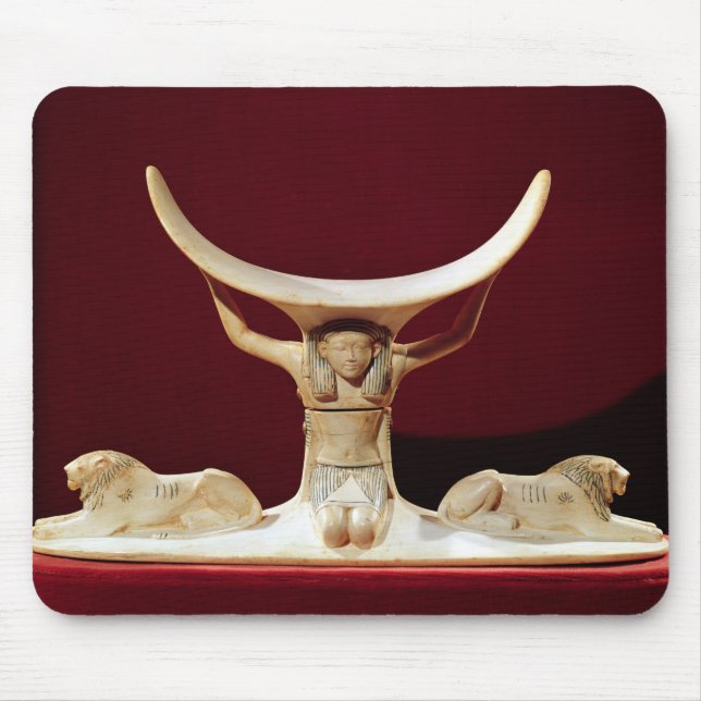Headrest with Shu, the Egyptian God of the Air Mouse Mat (Front)
