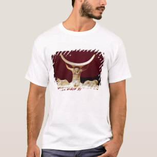 Headrest with Shu, the Egyptian God of the Air T-Shirt