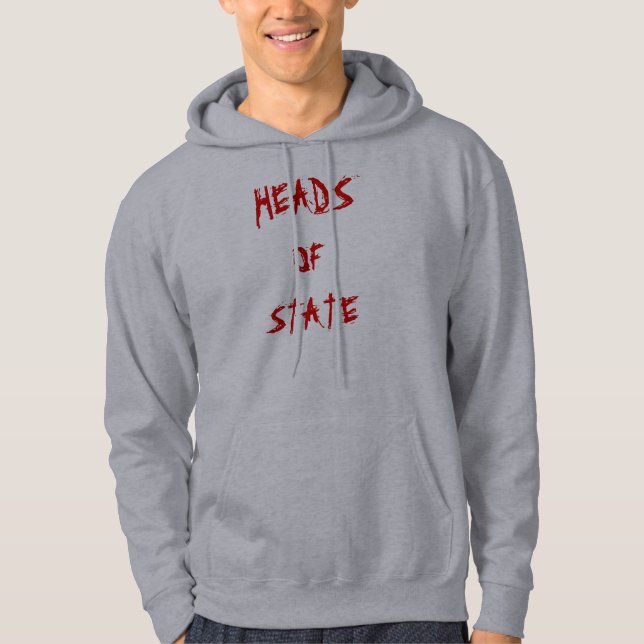 Heads of State hoodie - grey (Front)