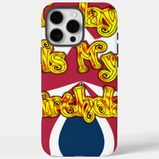 Heads UP-Hakuna Matata Today is my Birthday.jpg iPhone 16 Pro Max Case