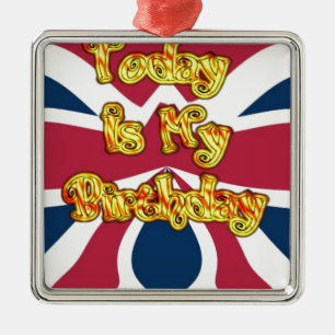 Heads UP-Hakuna Matata Today is my Birthday.jpg Metal Tree Decoration