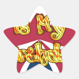 Heads UP-Hakuna Matata Today is my Birthday.jpg Star Sticker