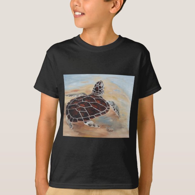 Head's Up Turtle Tshirt (Front)