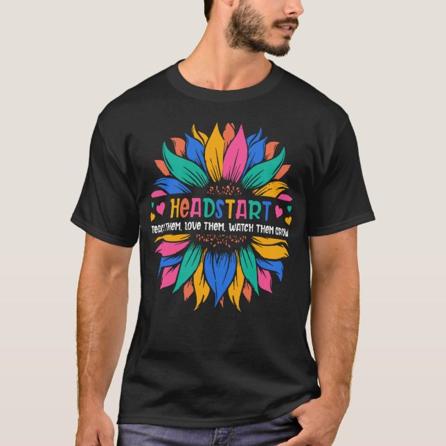 Headstart Colourful Sunflower T-Shirt (Front)