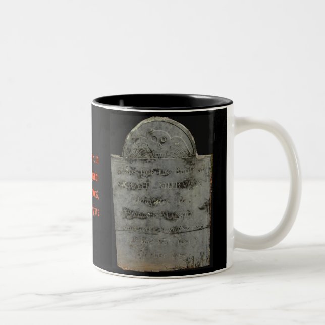 Headstone Coffee Mug for Halloween (Right)