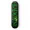 HEADSTONE Green Skull Logo Skateboard