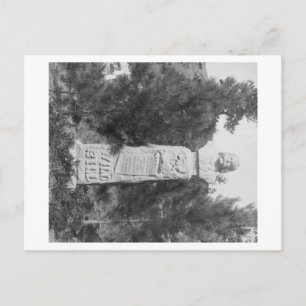 Headstone of Wild Bill Hickock's Grave Photograp Postcard