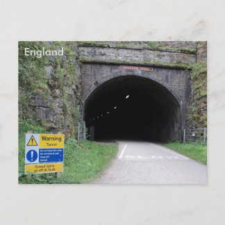 Headstone Tunnel, Derbyshire, England. Postcard