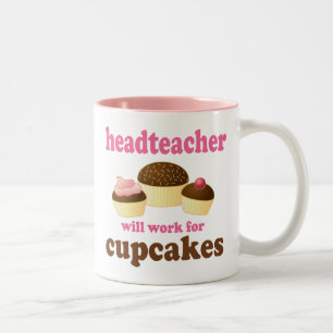 Headteacher (Funny) Gift Two-Tone Coffee Mug
