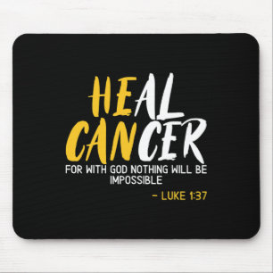 Heal Cancer Childhood Cancer Awareness Month Suppo Mouse Mat