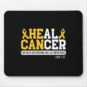 Heal Cancer Childhood Cancer Awareness Month Suppo Mouse Mat