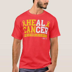 Heal Cancer Childhood Cancer Awareness Month Suppo T-Shirt