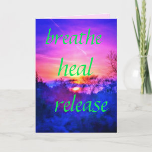 HEAL GREETING CARD