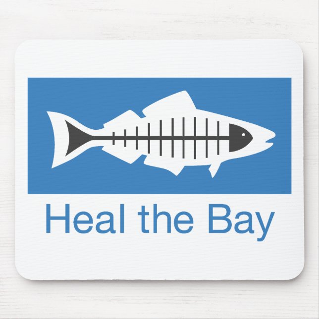 Heal the Bay Swag Mouse Mat (Front)