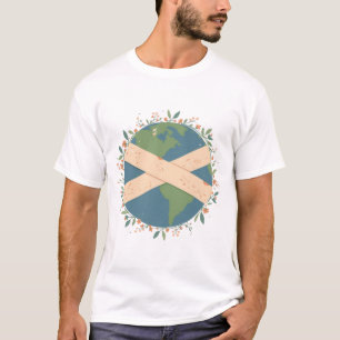 Heal the World – Anti World War Graphic Shirt