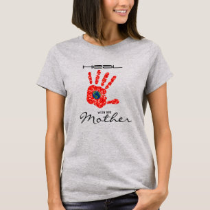 Heal With Our Mother Earth MMIW Grey T-Shirt