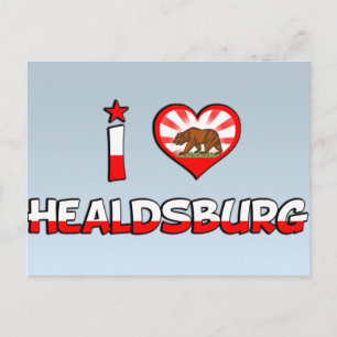 Healdsburg, CA Postcard