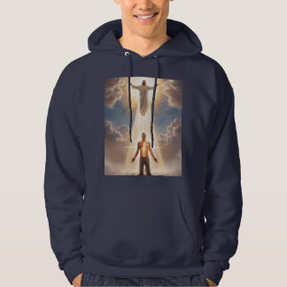 Healed by His Light – Inspirational Christian Hood Hoodie