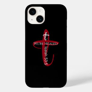 Healed by Jesus Bible Verse Christian Faith Case-Mate iPhone 14 Case
