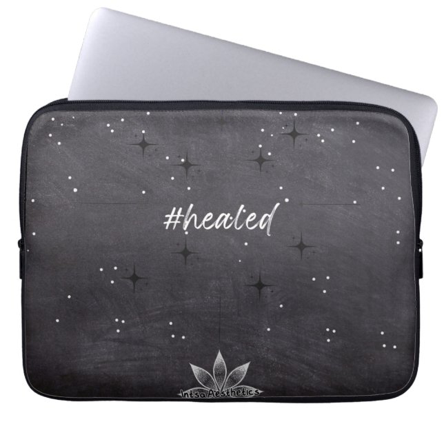 #healed  laptop sleeve (Front)