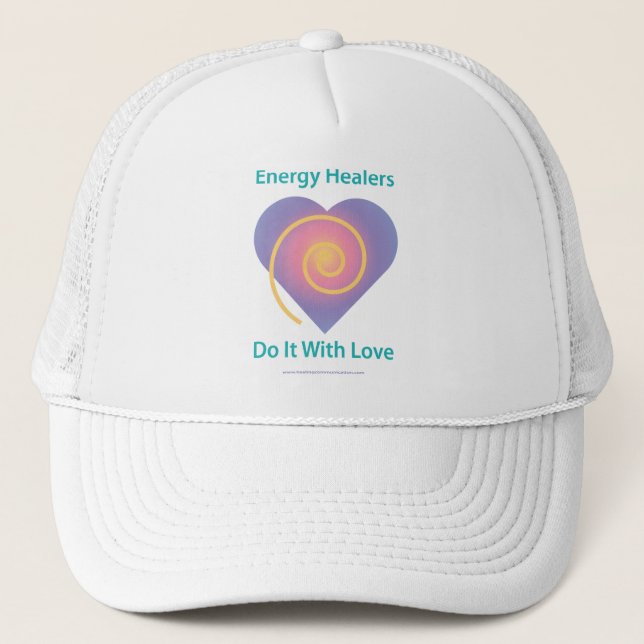 Healers Do It Trucker Hat (Front)