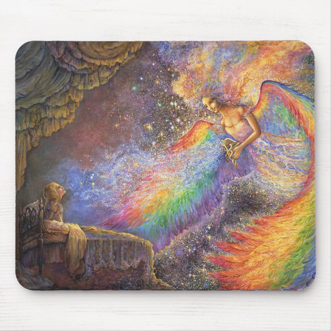 Healing Angel Mouse Pad (Front)