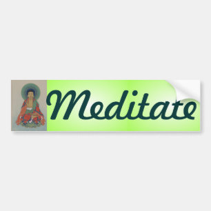 Healing Buddha Bumper Sticker