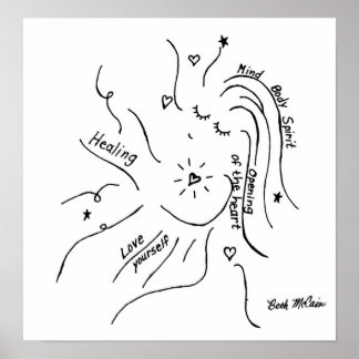 'Healing' Canvas Print