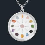 *~* Healing Chakra Crystal Grid Energy Silver Plated Necklace<br><div class="desc">JEWELRY WITH INTENTION (R) - Energetically Enhanced Jewellery. As a professional distance spiritual energy healer since 2001, I have learned, developed and utilised the power of energy healing intention. All my JEWELRY WITH INTENTION (R) carries the healing energy of positive manifestation. This JEWELRY is ready to receive your own personal...</div>