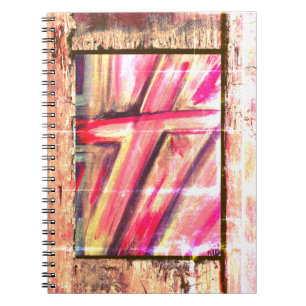 Healing Cross Canvas Print Notebook