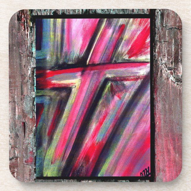 Healing Cross Coaster (Front)