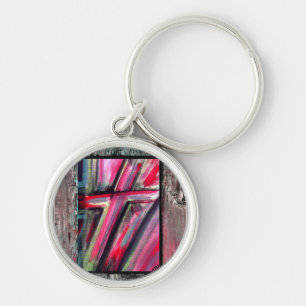 Healing Cross Key Ring