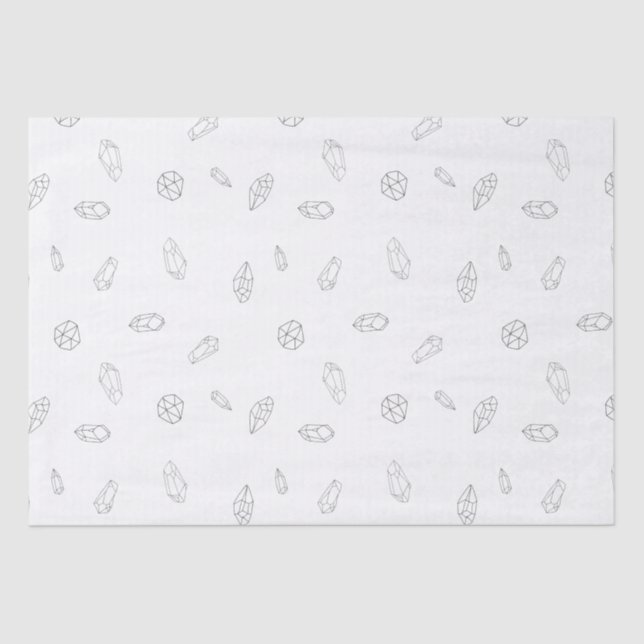 Healing Crystals Tissue Paper (Front)