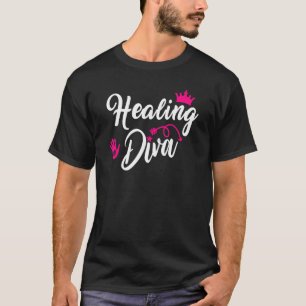 Healing Diva Cute Massage Therapy Therapist Goddes T-Shirt