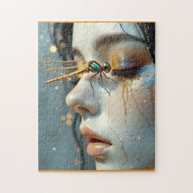 Healing Dragonfly Jigsaw Puzzle (Vertical)