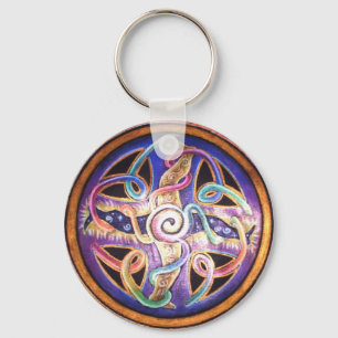 HEALING ENERGY MANDALA Key Chain