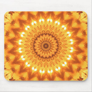 Healing Energy Sunny Mandala Mousepad