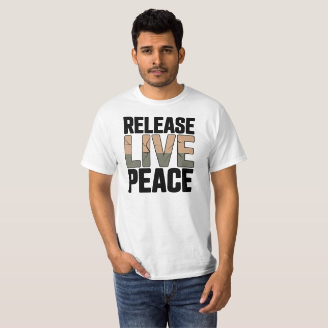 Healing From Trauma Minimalist Typography  T-Shirt (Front Full)