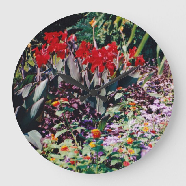 Healing Garden Large Clock (Front)