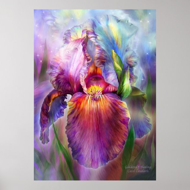 Healing Goddess Fine Art Poster/Print Poster (Front)