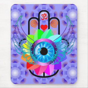 Healing Hamsa mousepad