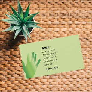 Healing Hands Business Card