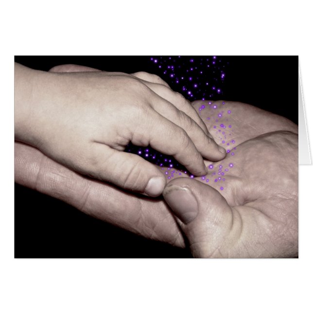 healing hands Card (Front Horizontal)