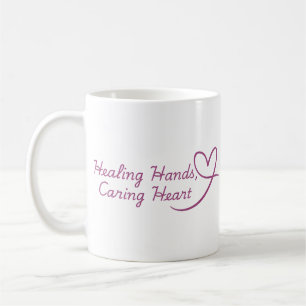 Healing Hands Caring Heart Nurse Mug